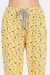 Rosaline Mystic Town Knit Cotton Pyjama Set - Samoan Sun — thumbnail 6
